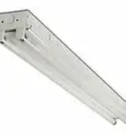 36" Fluorescent strip fixture, T8 double tube, electronic ballast