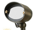 Halogen Mini Flood Light | Adjustable Bronze Wall Wash | 20W T2 | 3 Lenses